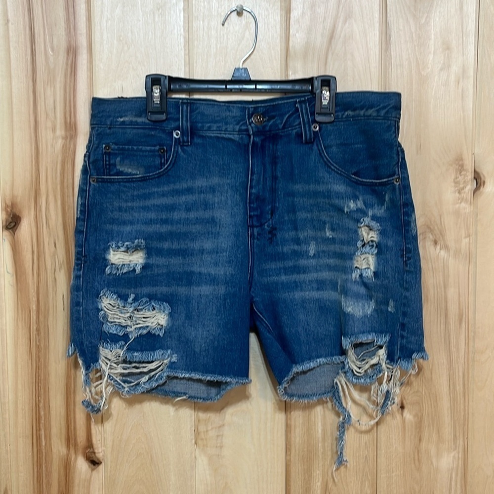 Ksubi Distressed Boyfriend Short So Jelly Size 28